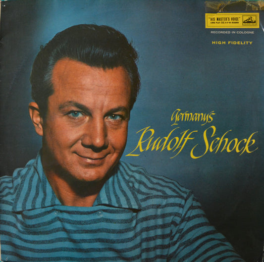 Rudolf Schock : Germany's Rudolf Schock - Europe's Greatest Tenor (LP, Comp)