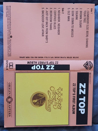ZZ Top : ZZ Top's First Album (Cass, Album, Dol)