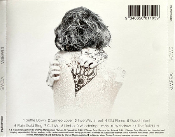Kimbra : Vows (CD, Album, Jew)