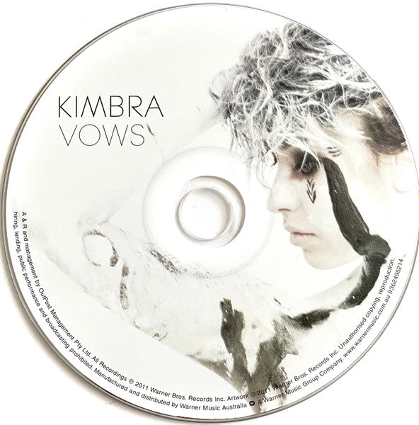 Kimbra : Vows (CD, Album, Jew)