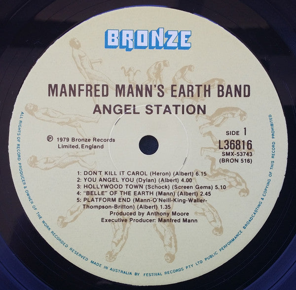 Manfred Mann's Earth Band : Angel Station (LP, Album)