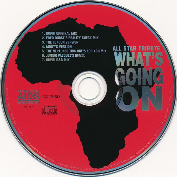 Artists Against AIDS Worldwide : What's Going On (CD, Maxi)