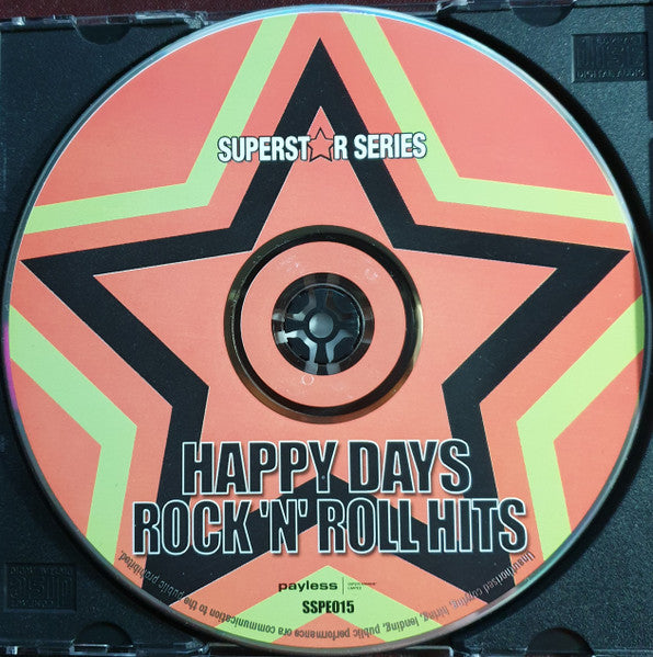 Various : Superstar Series: Happy Days Rock'N'Roll Hits (CD, Comp)