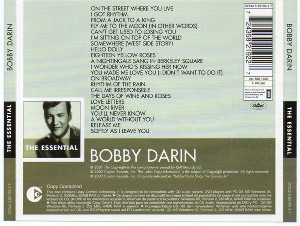 Bobby Darin : The Essential (CD, Comp, Copy Prot.)