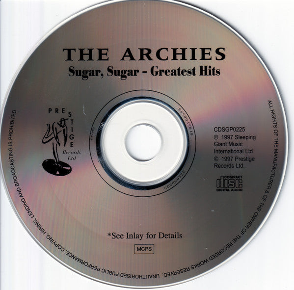The Archies : Sugar, Sugar Greatest Hits (CD, RE, RM)