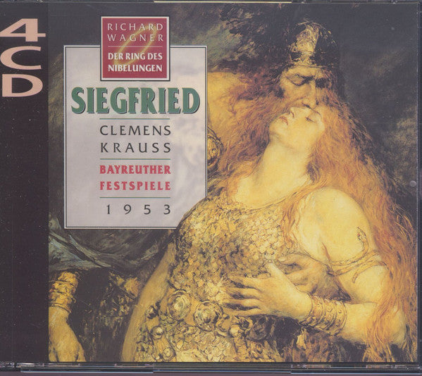 Richard Wagner - Clemens Krauss : Siegfried (Bayreuther Festspiele 1953) (4xCD, Album, Mono, RE, RM)