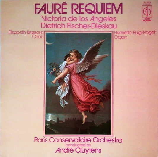 Gabriel Fauré - Orchestre De La Société Des Concerts Du Conservatoire, Victoria de los Angeles, Dietrich Fischer-Dieskau : Requiem, Op 48 (LP)