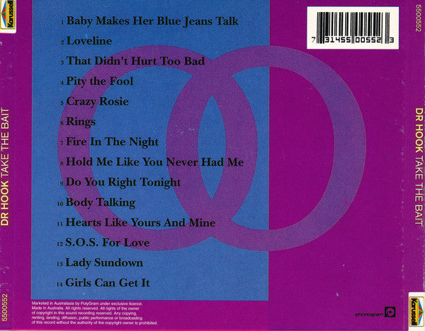 Dr. Hook : Take The Bait (CD, Comp)