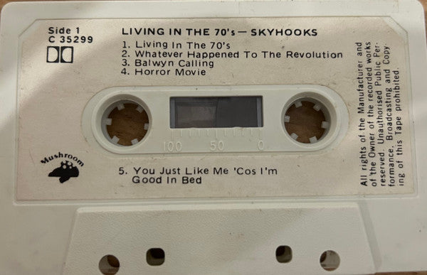 Skyhooks : Living In The 70s (Cass, Album)
