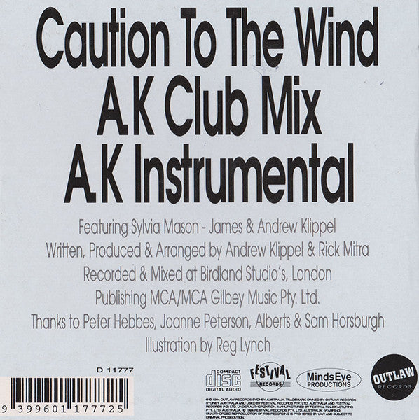 Elastic (5) : Caution To The Wind (CD, Single)