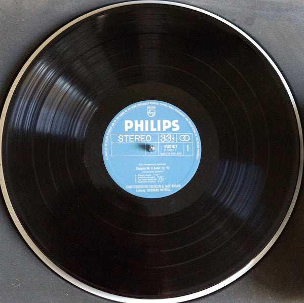 Mendelssohn* - Concertgebouw-Orchester Amsterdam*, Bernard Haitink, George Szell : Sinfonie Nr.4 ("Italienische Sinfonie") / Ein Sommernachtstraum (LP, Comp)