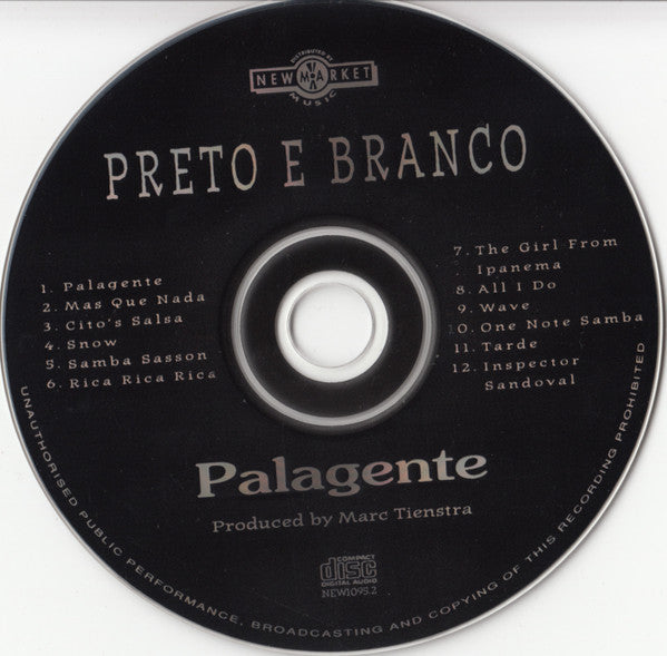 Preto E Branco : Palagente (CD, Album)