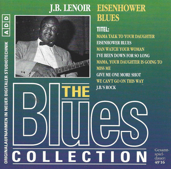 J.B. Lenoir : Eisenhower Blues (CD, Comp, RM)
