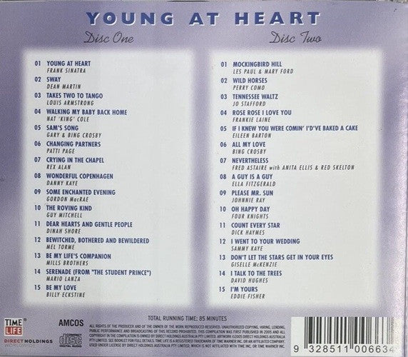 Various : The Fabulous Fifties: Young At Heart (2xCD, Comp)