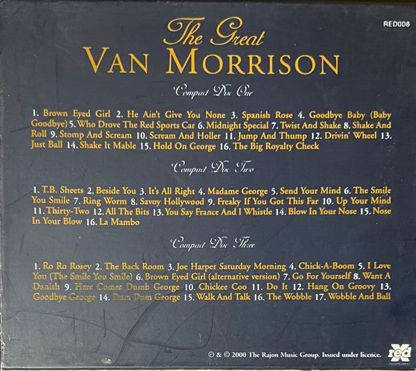 Van Morrison : The Great Van Morrison (3xCD, Comp + Box)