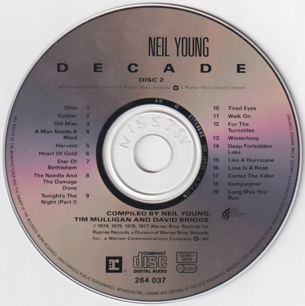 Neil Young : Decade (2xCD, Comp, RE)