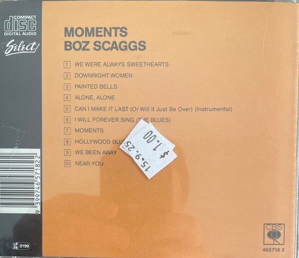 Boz Scaggs : Moments (CD, Album)