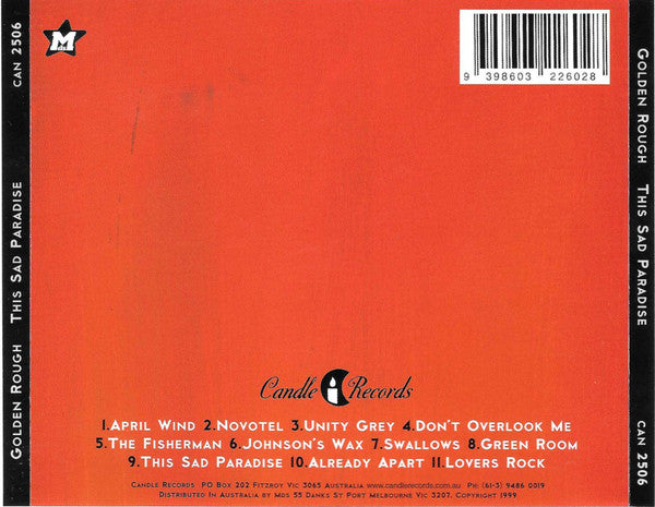 Golden Rough : This Sad Paradise (CD, Album)