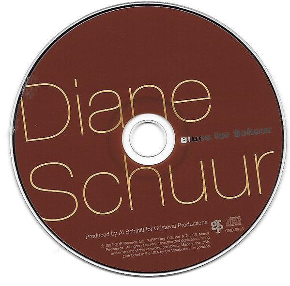 Diane Schuur : Blues For Schuur (CD, Album)