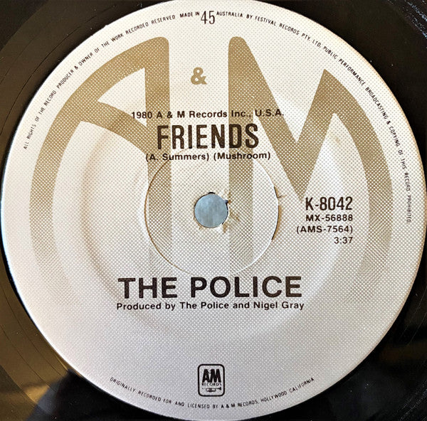 The Police : Don't Stand So Close To Me (7", Single, Ltd, Pos)