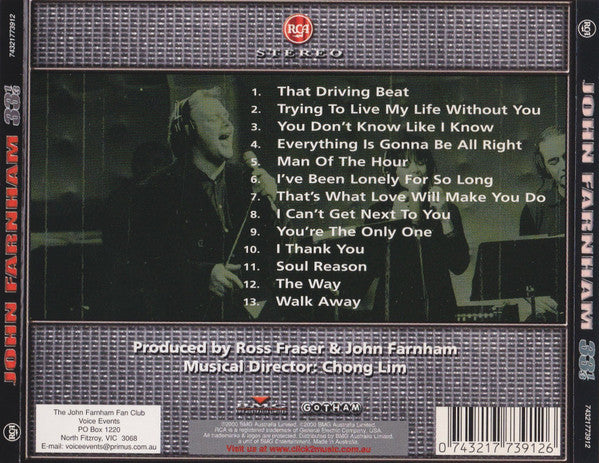 John Farnham : 33⅓ (CD, Album)