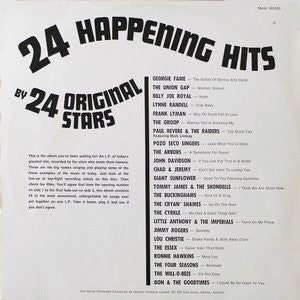 Various : 24 Happening Hits (LP, Comp, Mono, Ltd)