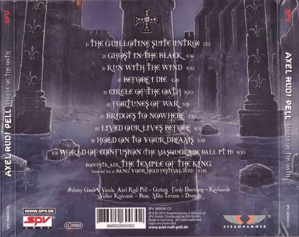 Axel Rudi Pell : Circle Of The Oath (CD, Album, Ltd, Dig)