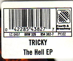 Tricky : The Hell EP (7", EP, Pic)