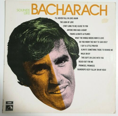 EMI Studio-Orchester : Sounds Like Bacharach (LP, Album)