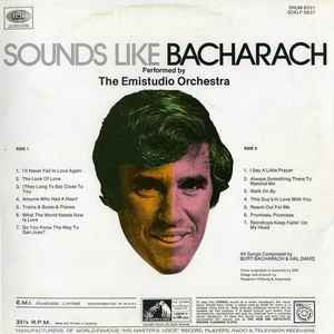 EMI Studio-Orchester : Sounds Like Bacharach (LP, Album)