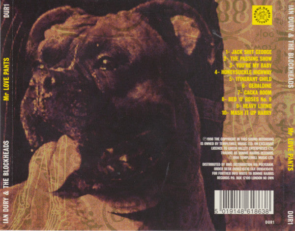 Ian Dury And The Blockheads : Mr. Love Pants (CD, Album)