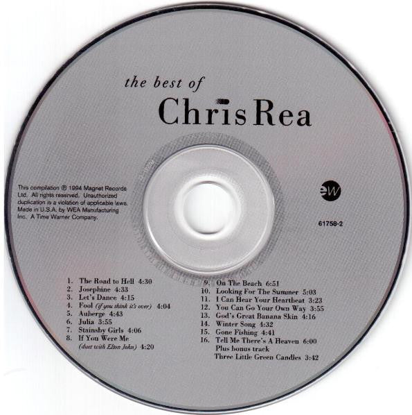 Chris Rea : The Best Of Chris Rea (CD, Comp)