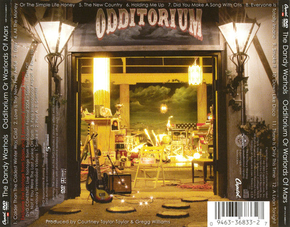 The Dandy Warhols : Odditorium Or Warlords Of Mars (CD, Album + DVD-V)