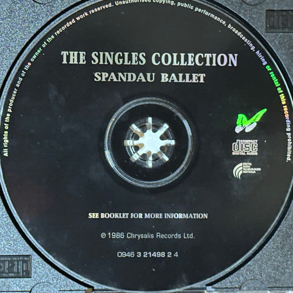Spandau Ballet : The Singles Collection (CD, Comp, RE)