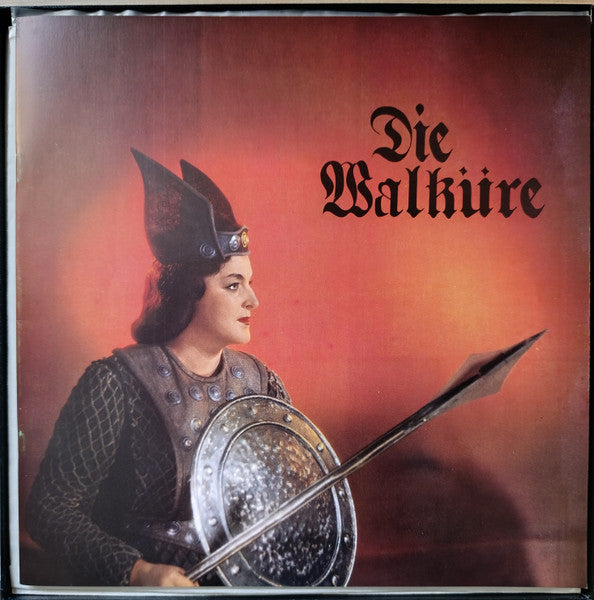 Richard Wagner / Birgit Nilsson, Hans Hotter, Régine Crespin, James King (3), Christa Ludwig, Wiener Philharmoniker, Georg Solti : Die Walküre (5xLP + Box, Plu)
