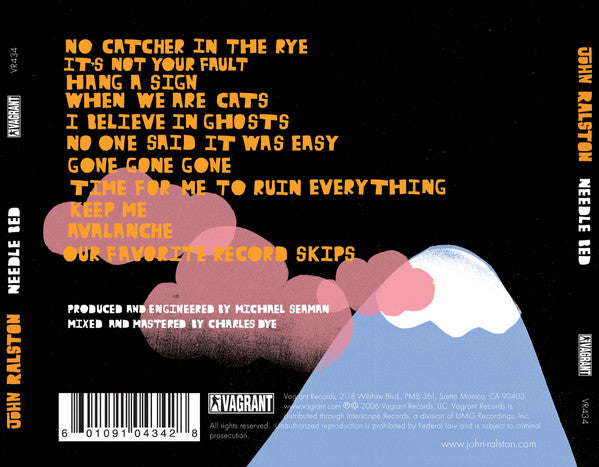 John Ralston : Needle Bed (CD, Album, RE)