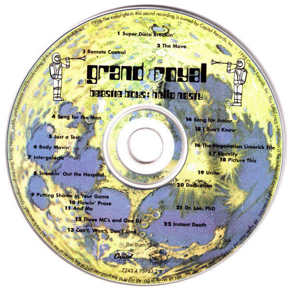Beastie Boys : Hello Nasty (CD, Album, Dig)