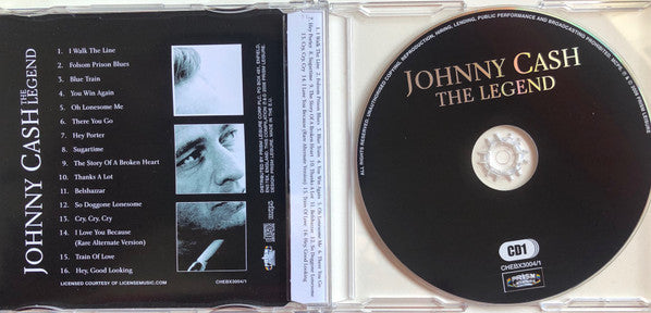 Johnny Cash : The Legend (3xCD, Comp)