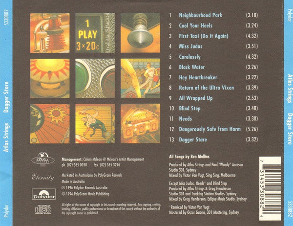 Atlas Strings : Dagger Stare (CD, Album)