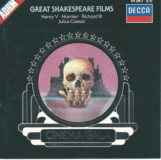 Various : Great Shakespeare Films (CD, Album, RM)