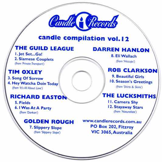 Various : Candle Compilation Vol. 12 (CD, Comp, Smplr)
