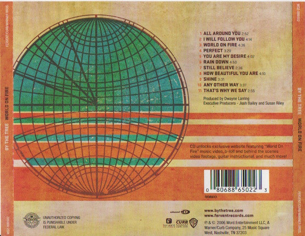 By The Tree : World On Fire (CD, Album, Enh)