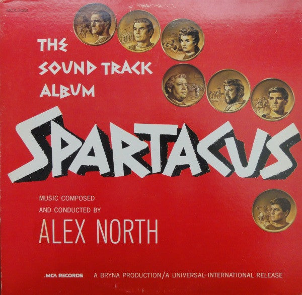 Alex North : Spartacus (The Sound Track Album) (LP, Album, RE, RP, Gat)