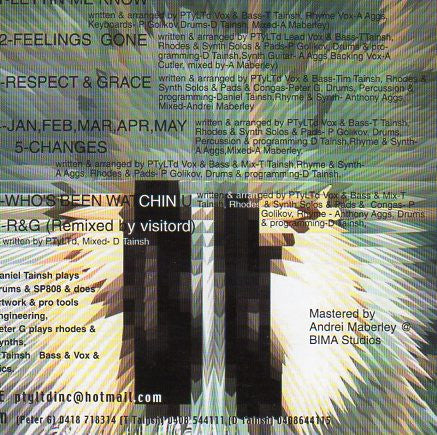 PTy LTd : Liquid Sunshine (CD, EP)
