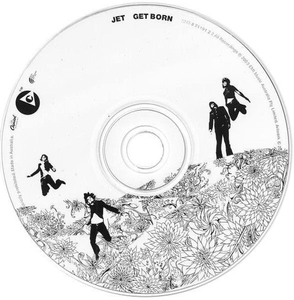 Jet (2) : Get Born (CD, Album, Copy Prot. + DVD-V, PAL)
