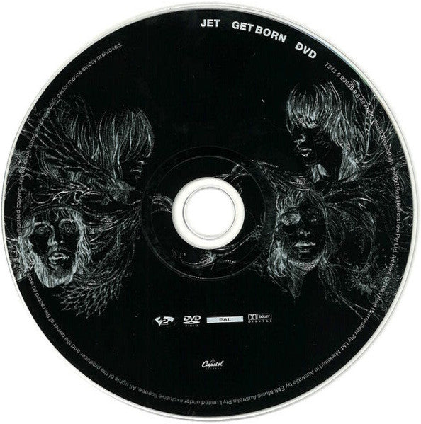 Jet (2) : Get Born (CD, Album, Copy Prot. + DVD-V, PAL)