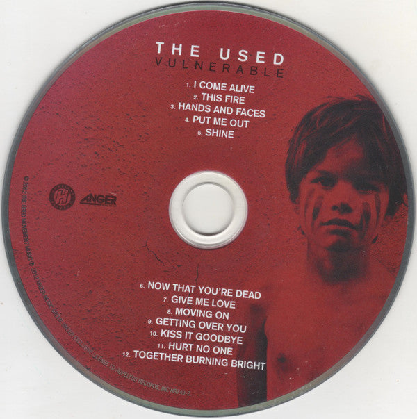 The Used : Vulnerable (CD, Album)