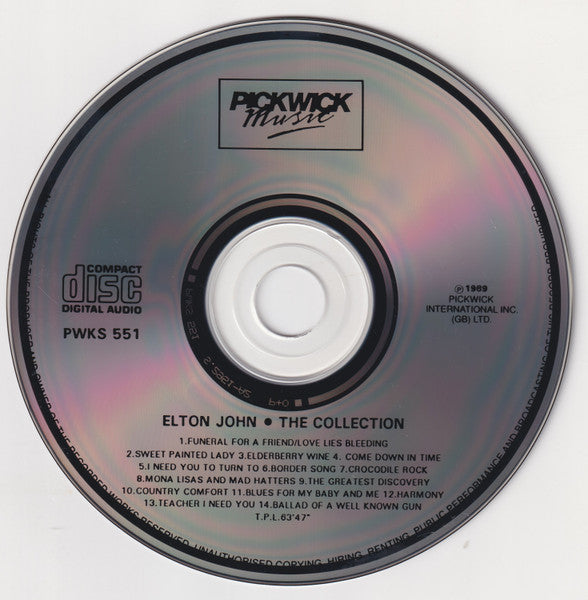 Elton John : The Collection (CD, Comp, RM)