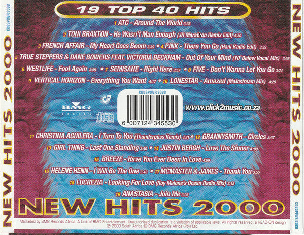 Various : New Hits 2000 (CD, Comp)