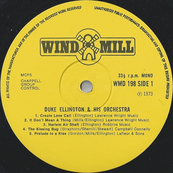 Duke Ellington & His Orchestra* : The Best Of Duke Ellington And His Orchestra (LP, Comp, Mono)